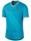 nike men's summer rafa aeroreact jacquard top