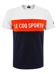tee shirt coq sportif homme rose