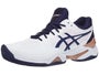 Asics Court FF 2 Clay White/Blue Womens Shoes