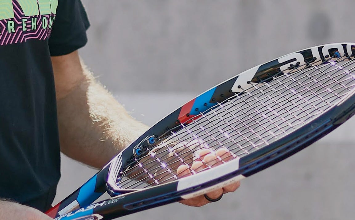 tennis plateforme corde