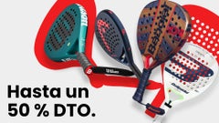 Palas de pádel seleccionadas 