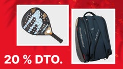 Palas y bolsas de pádel seleccionadas 