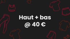 Grande sélection de vêtements
