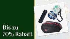 Auf eine RIESIGE Auswahl an Padelausrüstung