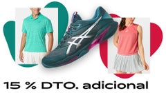 En una GRAN selección de equipación ASICS