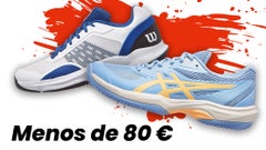 Selección zapatillas de pádel 