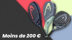 Sélection de raquettes de padel
