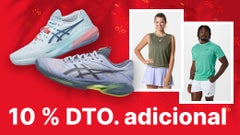 En una GRAN selección de equipación ASICS