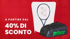 Su attrezzatura da tennis selezionata