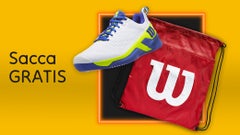 con l'acquisto di scarpe Wilson