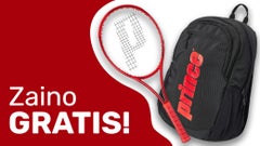 con l'acquisto di una racchetta Prince Ripstick