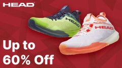 On select HEAD shoes 