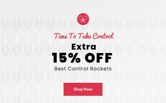 Extra 15% Off Best Control Rackets