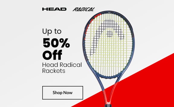 50% Off Head Radical Rackets