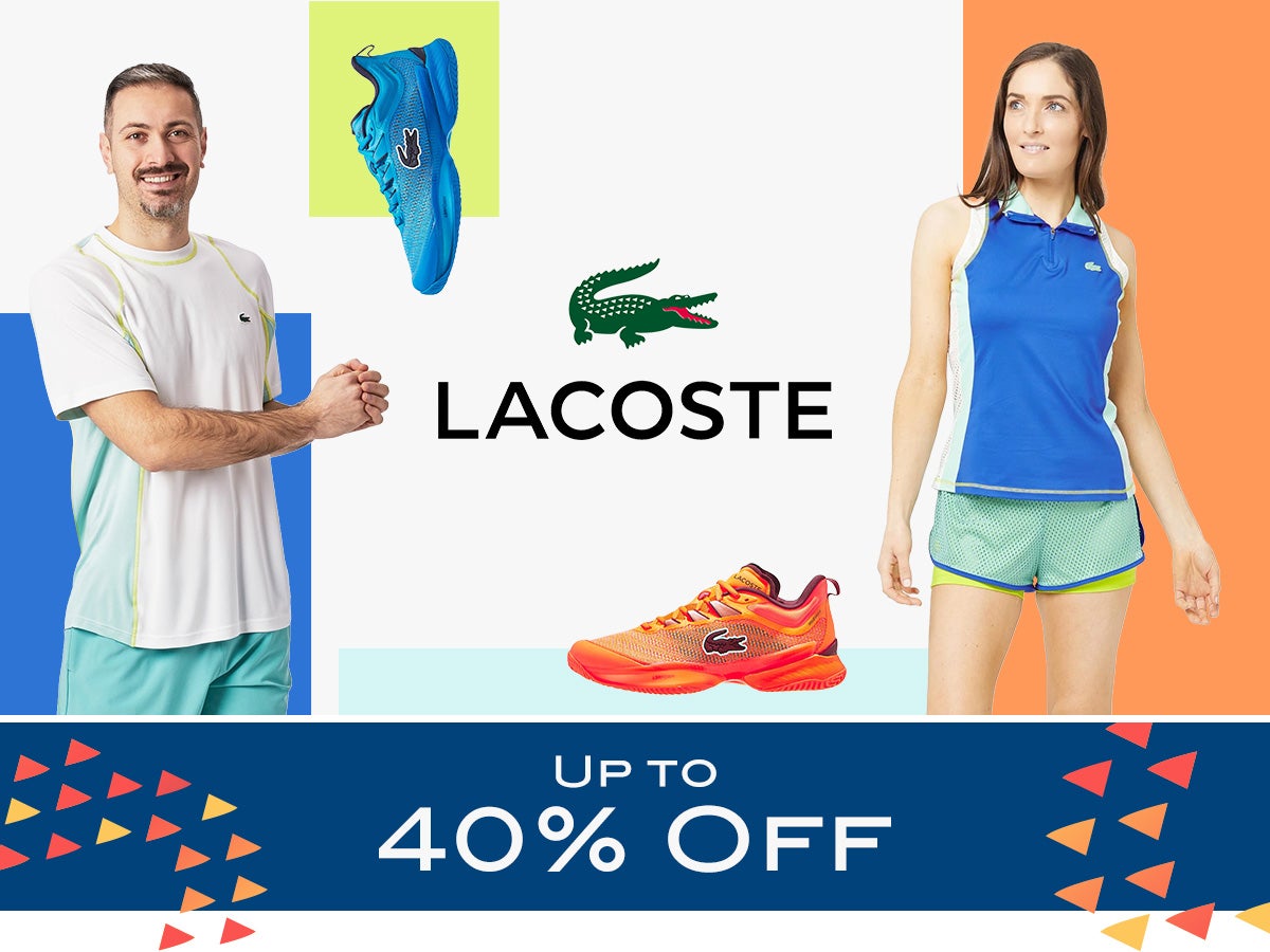 Lacoste Sale! Up to 40% Off Shoes and Apparel.