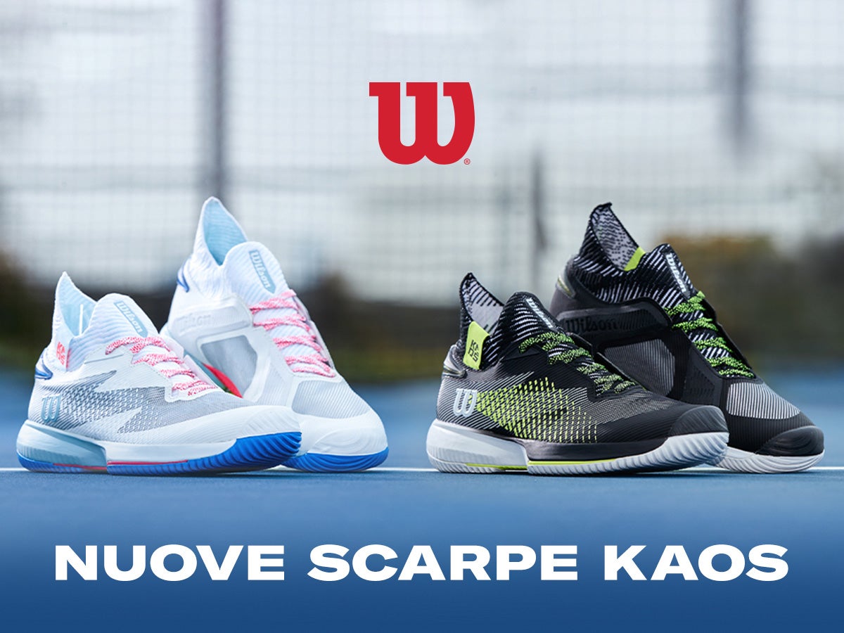 Nuove scarpe Wilson Kaos.