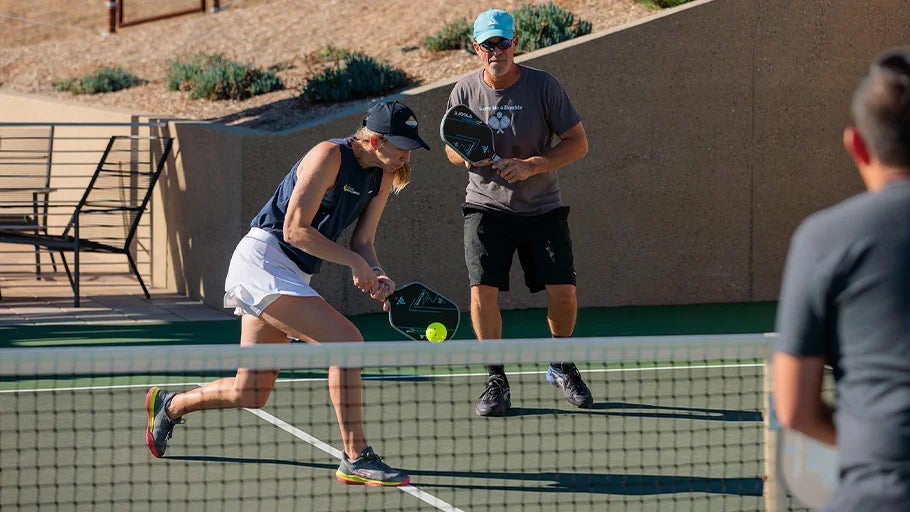 How to set a temporary Pickleball Court