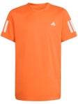 T-Shirt Gar&#xE7;on adidas Spring Club 3-Stripe