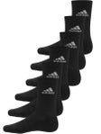 adidas Cushion Crew 6-Pack Socks Black/White