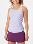 Camiseta tirantes mujer Asics Core Court - P&#xFA;rpura