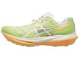 ASICS Fuji Speed 4 Unisex Laufschuhe Lime Green/Cream