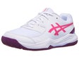Asics Gel Dedicate 8 Padel Wh/Dragon Fruit Junior Shoes