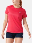Asics Women Core Top Pink Pink M