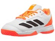 adidas Courtflash K AC White/Lucid Orange Junior Shoes