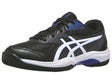Asics Gel Game 10 GS Clay Black/White Junior Shoes
