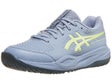 Asics Gel Resolution X GS Grey Blue/Pistach Junior Shoe