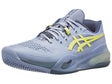 Asics Gel Resolution X Clay Grey Bl/Pistacho Men's Shoe