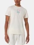 Asics Men Core Court Graphic T-Shirt Cream XXL