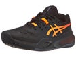 Asics Gel Resolution X SANDPLATZ Herrenschuh Schwarz/Orange 