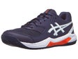 Chaussures Homme Asics Gel Dedicate 8 Indigo/White - TERRE BATTUE