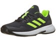 Chaussures Homme adidas GameCourt 2 Carbon/Lemon - TOUTES SURFACES