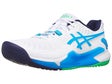 Asics Gel Resolution 9 ALLCOURT Herrenschuh Wei&#xDF;/Aqua
