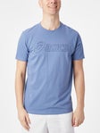 T-Shirt Asics Logo Blu Uomo