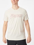 T-Shirt  Asics Logo Beige Uomo