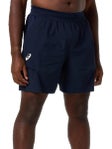 Asics Mens Match 7" Short Dark Blue S