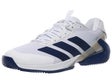 adidas adizero Ubersonic 5 Clay White/Blue Men Shoes
