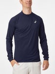 Asics Men Core Court LS Zip Top Navy S