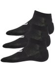 3 Paires de Chaussettes Invisibles 
Asics Tennis - Noir