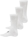 3 Paires de Chaussettes Techniques Asics Tennis Blanc