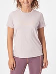 Camiseta mujer Asics Core Court Graphic - P&#xFA;rpura
