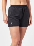 Pantal&#xF3;n corto mujer Asics Core Court - Negro 