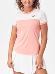 Camiseta mujer Asics Court Primavera - Guava