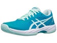 Scarpe Asics Gel Game 9 Verde acqua/Bianco Donna - TERRA BATTUTA