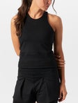 adidas Damen Midi Core Y-Tank Schwarz