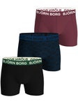 Bjorn Borg Men's Spring Cotton Stretch 3-Pack Boxer