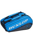Sac Dunlop FX Performance 12 raquettes Thermo Bag (Noir/Bleu)